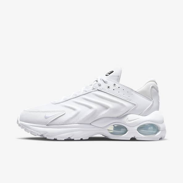 Men's all white nike sneakers online